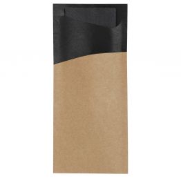 Viac inform�ci� o v�robku Vrecko na pr�bor 8,5 x 19 cm papier ECO �ierna (100�ks)